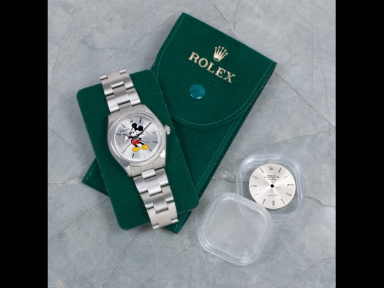 Rolex Air-King 34 Topolino Oyster Mickey Mouse - Double Dial 5500 